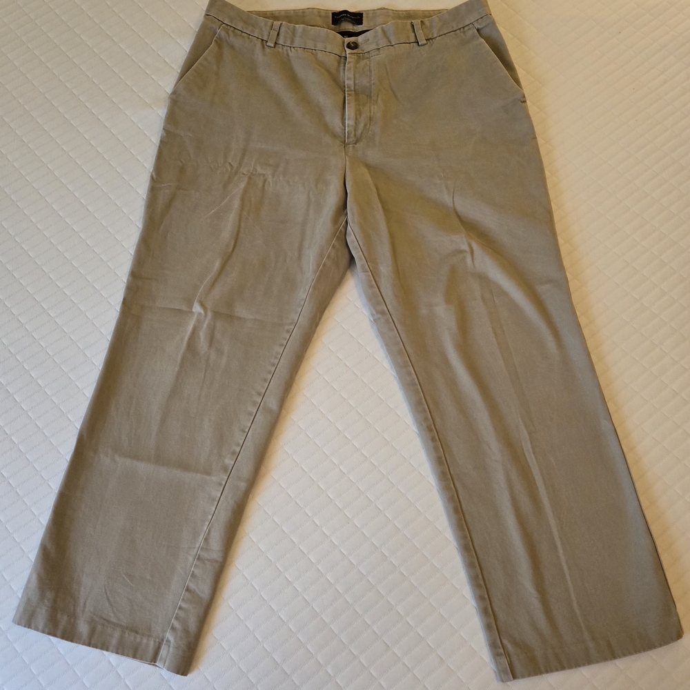 Dockers Premium D3 Classic Fit Khaki Trousers 38x30 Timeless Neutral